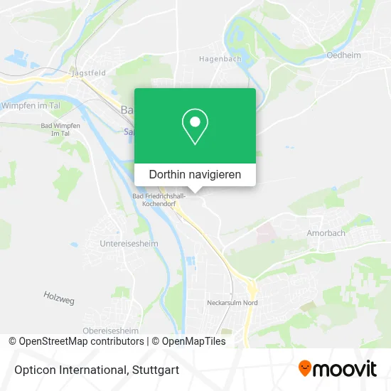 Opticon International Karte