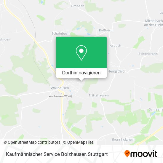Kaufmännischer Service Bolzhauser Karte
