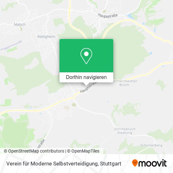Verein für Moderne Selbstverteidigung Karte