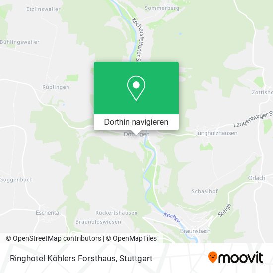 Ringhotel Köhlers Forsthaus Karte