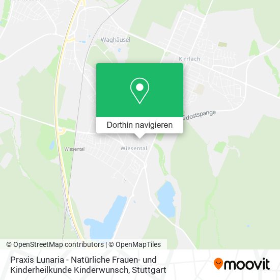 Praxis Lunaria - Natürliche Frauen- und Kinderheilkunde Kinderwunsch Karte