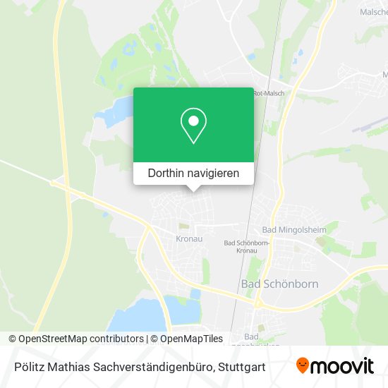 Pölitz Mathias Sachverständigenbüro Karte