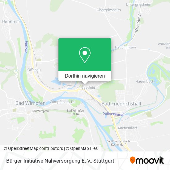 Bürger-Initiative Nahversorgung E. V. Karte