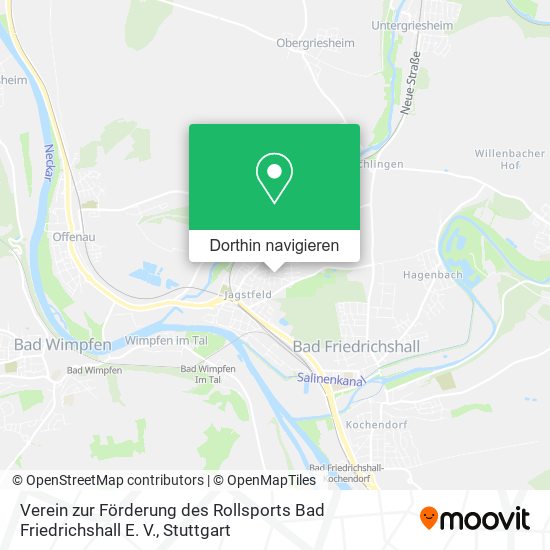 Verein zur Förderung des Rollsports Bad Friedrichshall E. V. Karte
