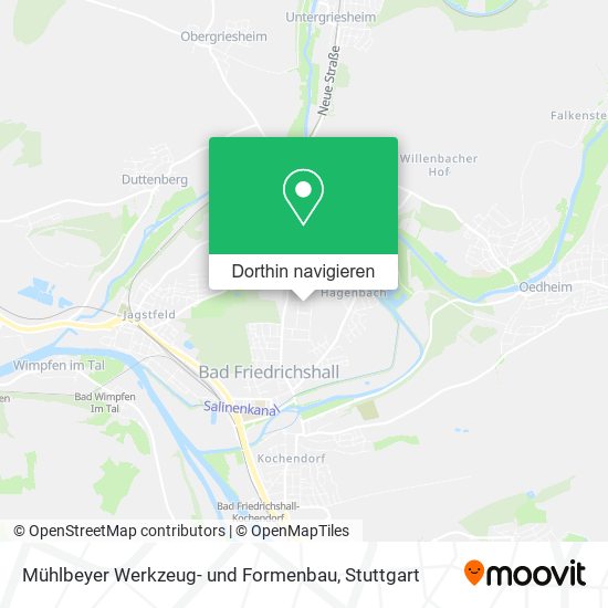 Mühlbeyer Werkzeug- und Formenbau Karte