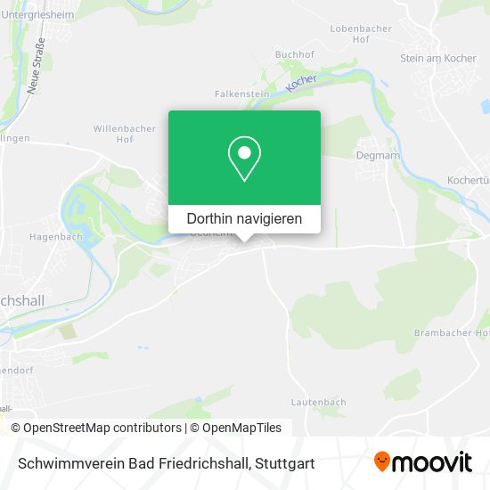 Schwimmverein Bad Friedrichshall Karte