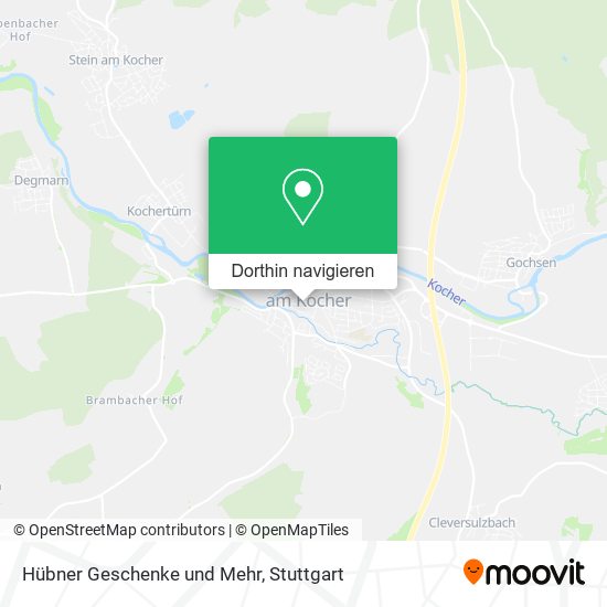 Hübner Geschenke und Mehr Karte