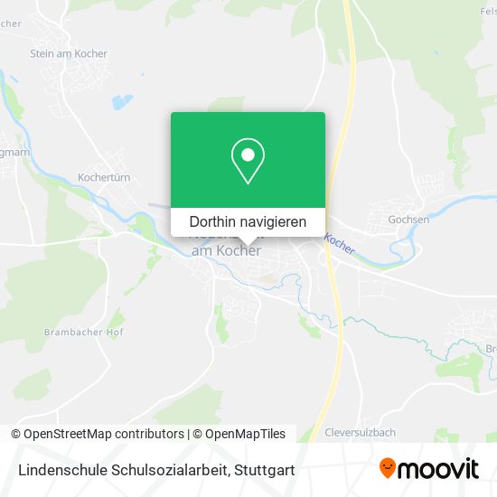 Lindenschule Schulsozialarbeit Karte