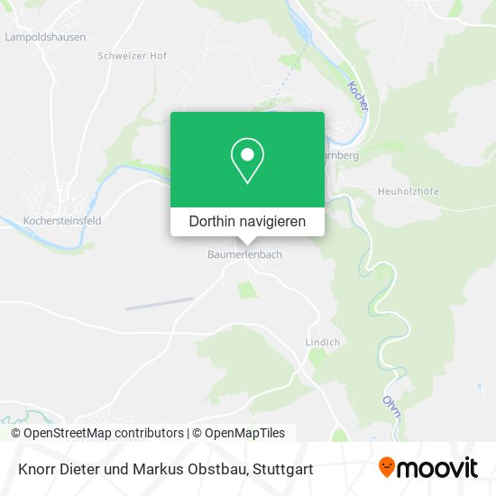 Knorr Dieter und Markus Obstbau Karte