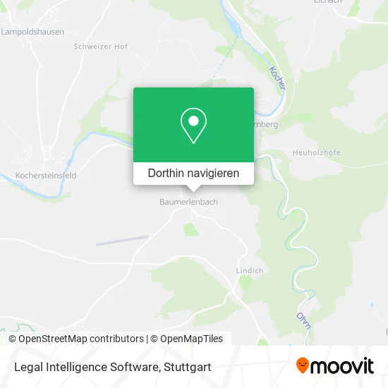 Legal Intelligence Software Karte