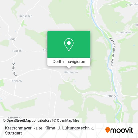 Kratschmayer Kälte-,Klima- U. Lüftungstechnik Karte