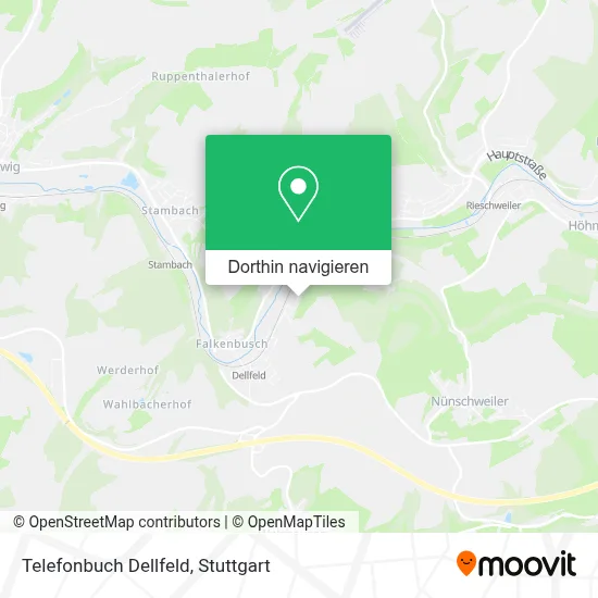Telefonbuch Dellfeld Karte