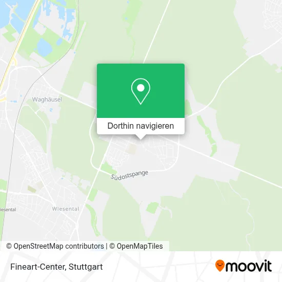 Fineart-Center Karte