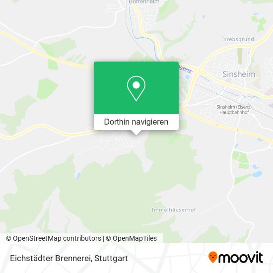 Eichstädter Brennerei Karte