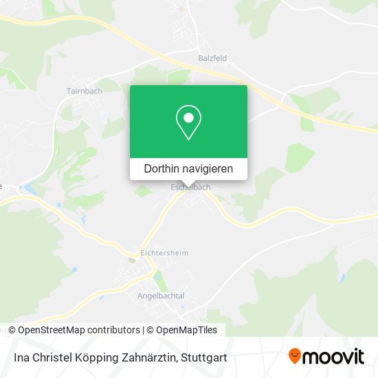 Ina Christel Köpping Zahnärztin Karte