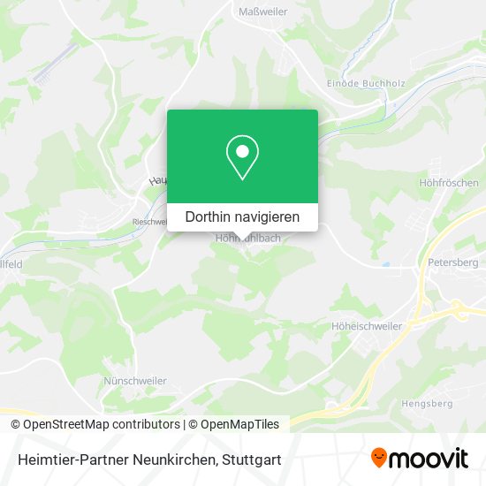 Heimtier-Partner Neunkirchen Karte