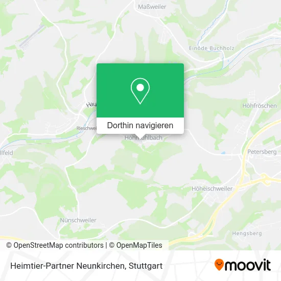 Heimtier-Partner Neunkirchen Karte