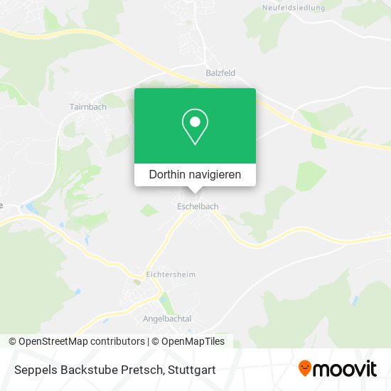 Seppels Backstube Pretsch Karte