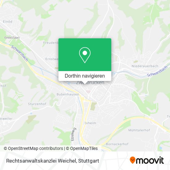 Rechtsanwaltskanzlei Weichel Karte