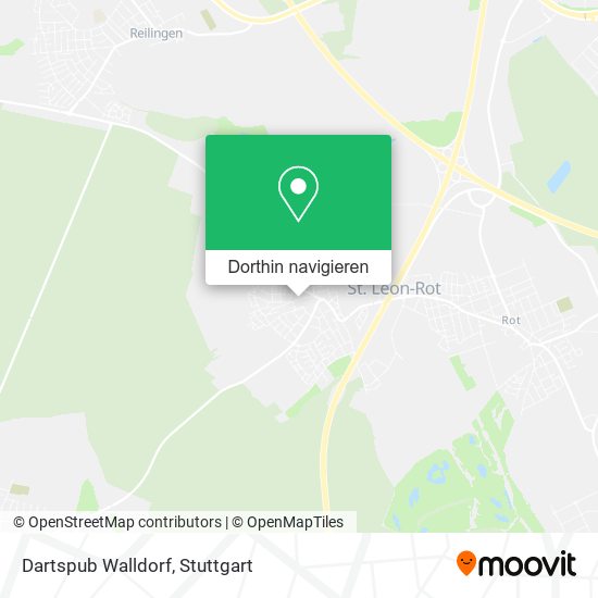 Dartspub Walldorf Karte