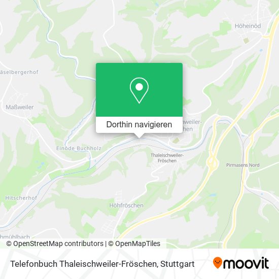 Telefonbuch Thaleischweiler-Fröschen Karte