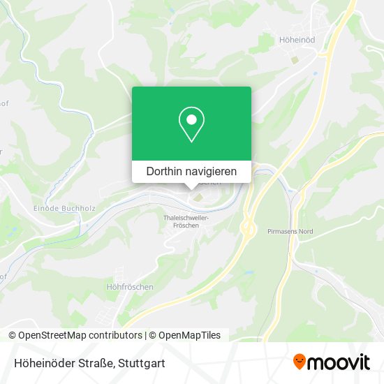 Höheinöder Straße Karte
