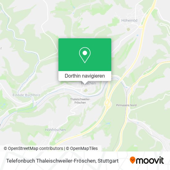 Telefonbuch Thaleischweiler-Fröschen Karte