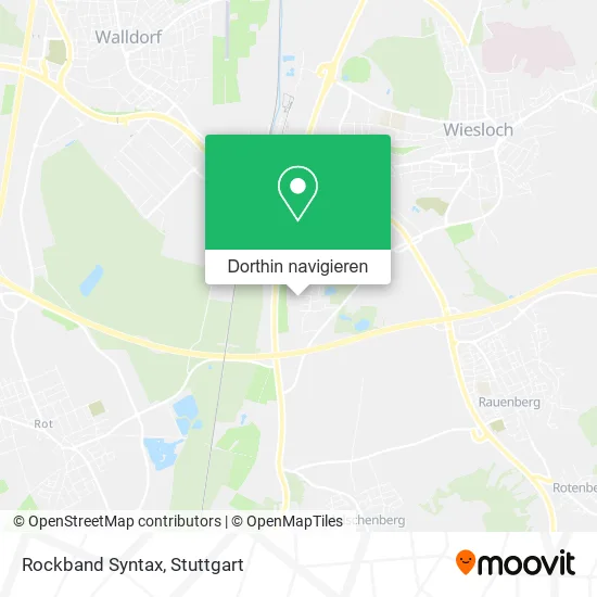 Rockband Syntax Karte