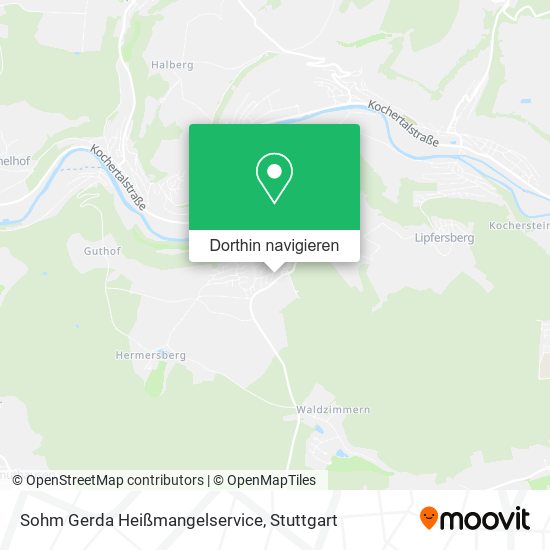 Sohm Gerda Heißmangelservice Karte