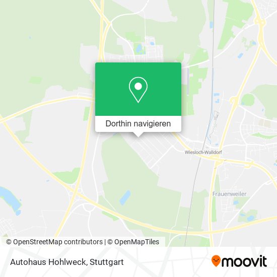 Autohaus Hohlweck Karte