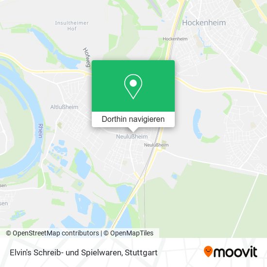 Elvin's Schreib- und Spielwaren Karte