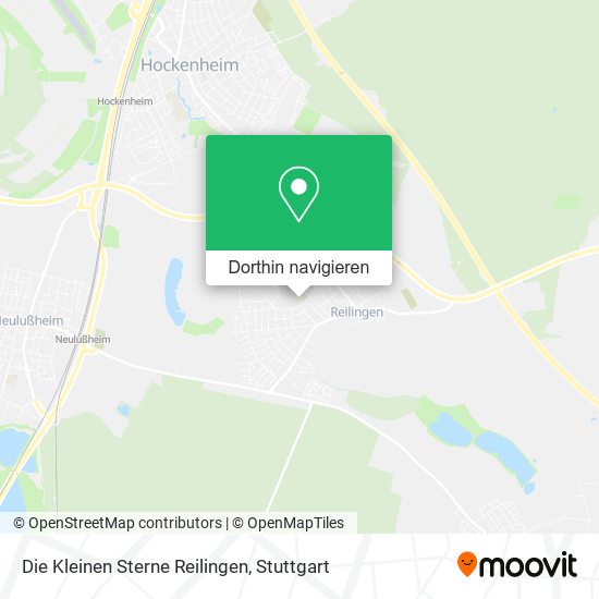 Die Kleinen Sterne Reilingen Karte
