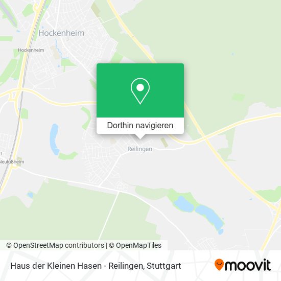 Haus der Kleinen Hasen - Reilingen Karte