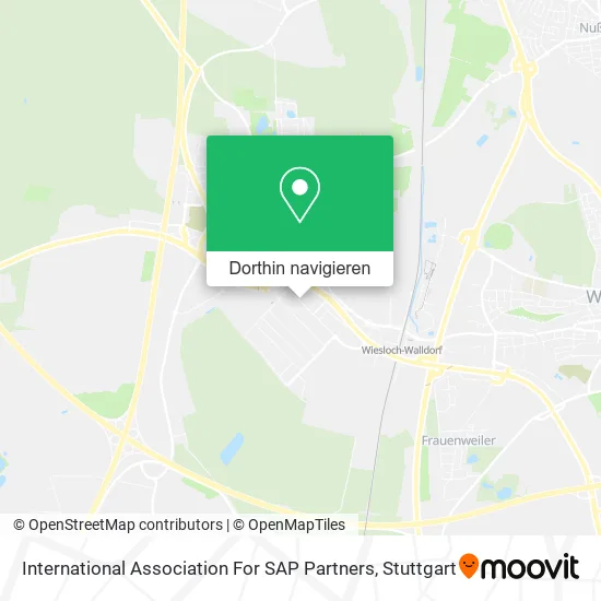 International Association For SAP Partners Karte