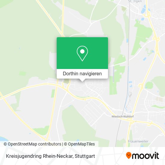 Kreisjugendring Rhein-Neckar Karte