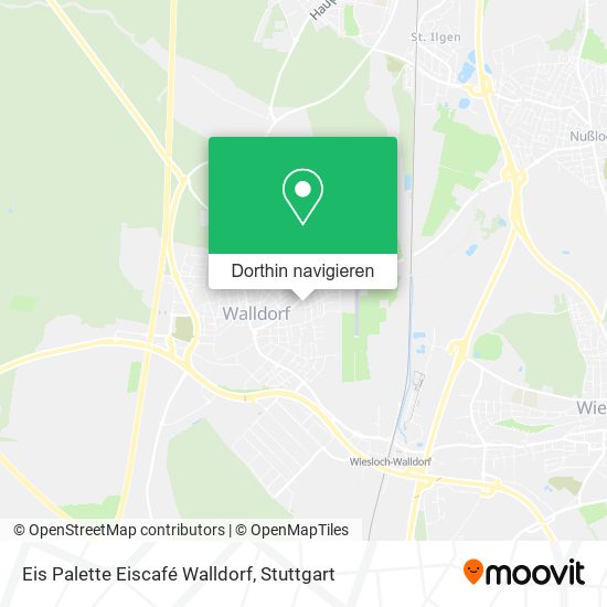 Eis Palette Eiscafé Walldorf Karte
