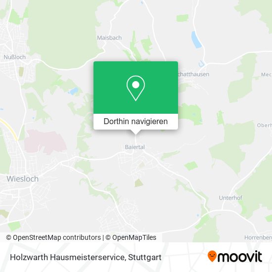Holzwarth Hausmeisterservice Karte
