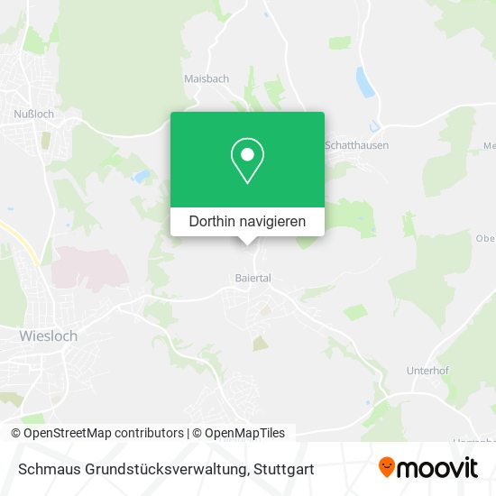 Schmaus Grundstücksverwaltung Karte