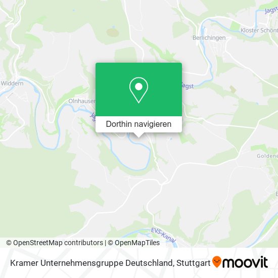 Kramer Unternehmensgruppe Deutschland Karte