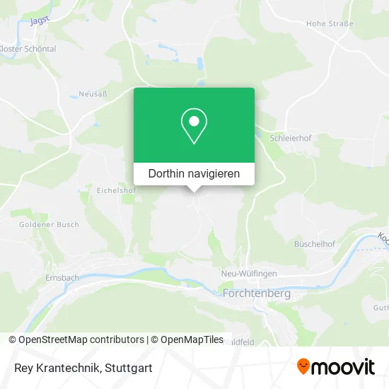 Rey Krantechnik Karte