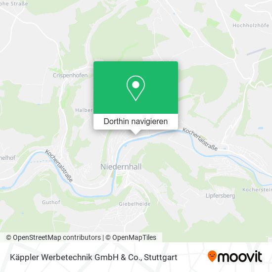 Käppler Werbetechnik GmbH & Co. Karte