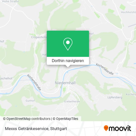 Mexxs Getränkeservice Karte