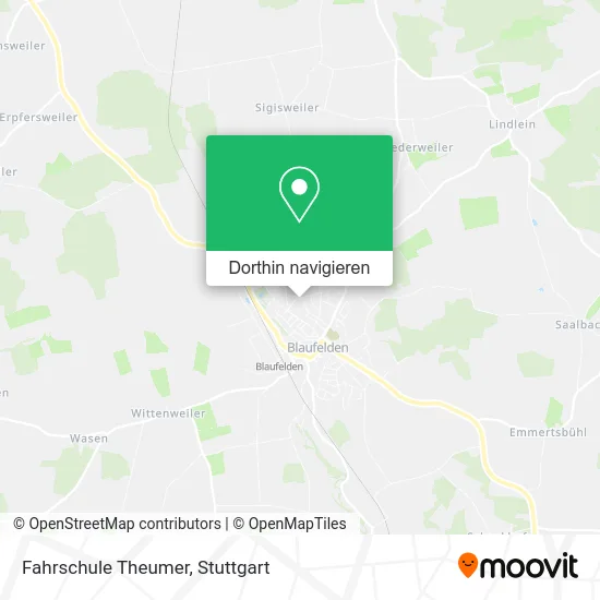 Fahrschule Theumer Karte