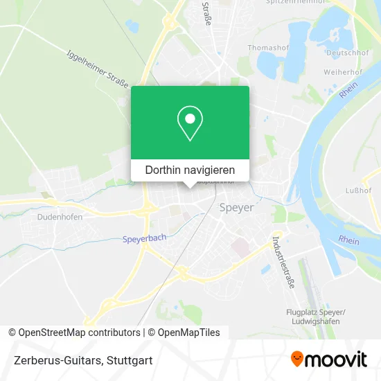 Zerberus-Guitars Karte