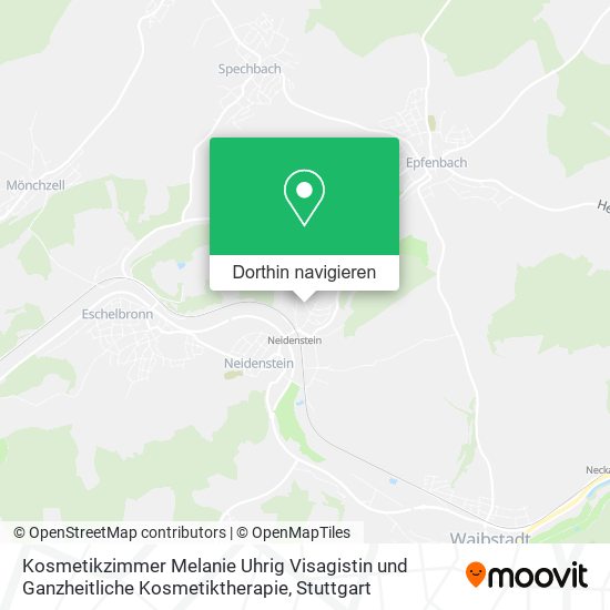 Kosmetikzimmer Melanie Uhrig Visagistin und Ganzheitliche Kosmetiktherapie Karte