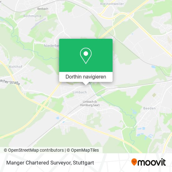 Manger Chartered Surveyor Karte