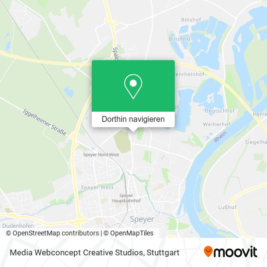 Media Webconcept Creative Studios Karte