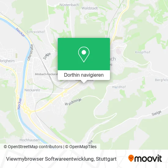 Viewmybrowser Softwareentwicklung Karte