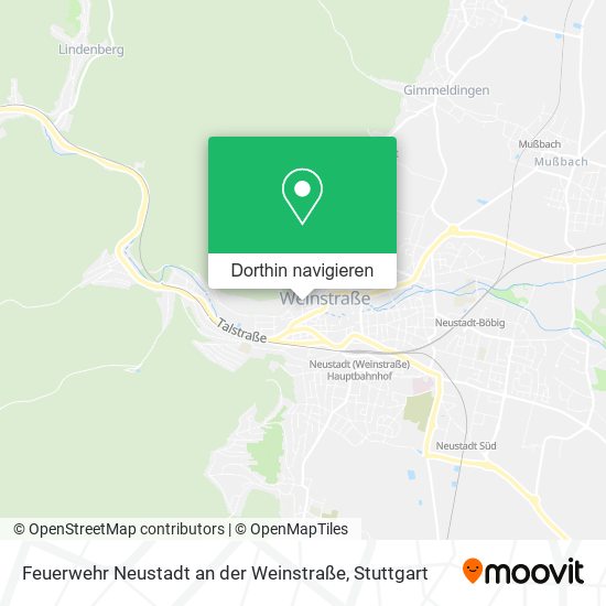 Feuerwehr Neustadt an der Weinstraße Karte