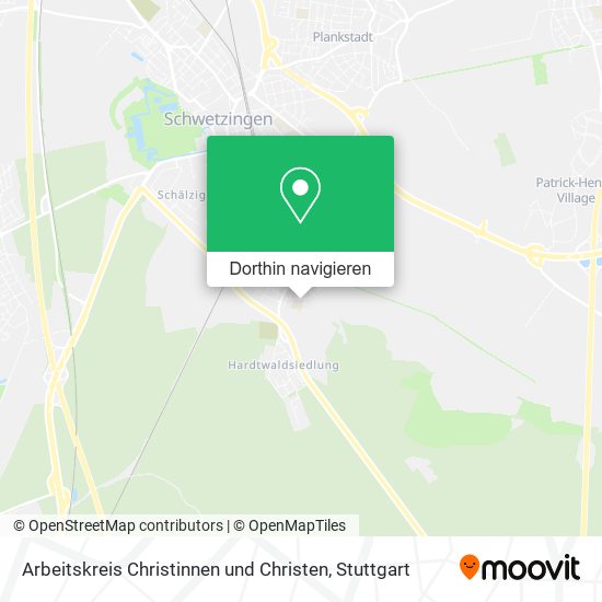 Arbeitskreis Christinnen und Christen Karte